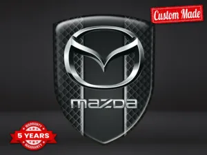 Mazda Logo Auto Máximo Estilo Resistente Pro Rendimiento